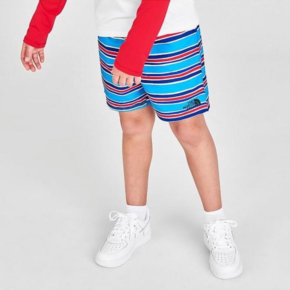NWT THE NORTH FACE Toddler Little Kid Long-Sleeve Top Shorts Sun Swim Set UPF 50 - Picture 6 of 11